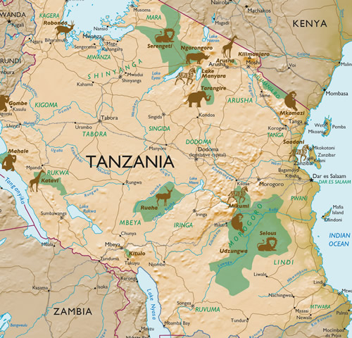 Tanzania Safari and Gorilla Trekking, Tanzania Safari Holidays ...